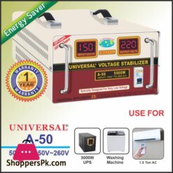 Universal Automatic Voltage Stabilizer A 50 5000 Watts