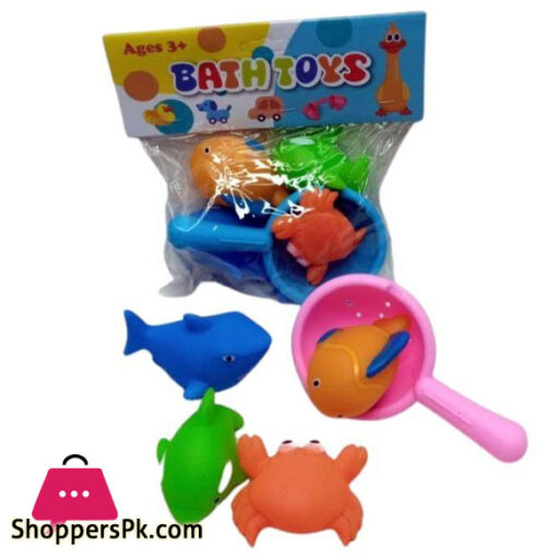 Bath Toys Pvc Animal Set 037-108