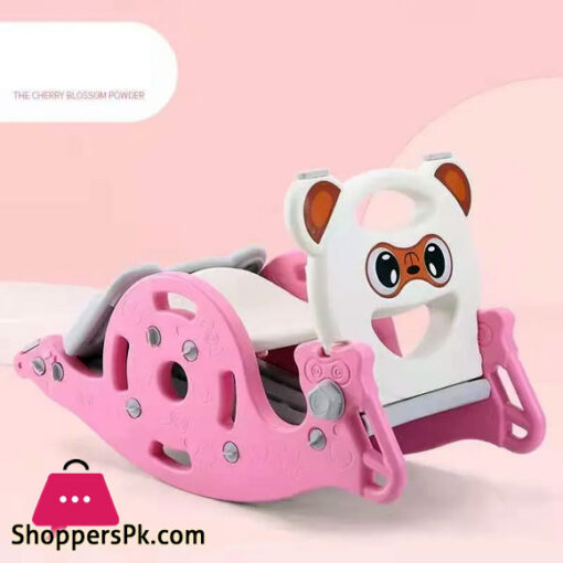 Children's Indoor 2-in-1 Slide Swing Chair Baby Slide Children's folding Shooting Horse