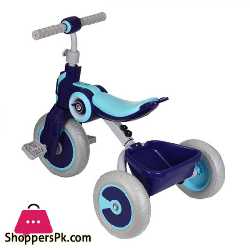 Kids Tricycle Portable Baby Stroller 3 Wheel Bicycle Children Bike with Music Speaker for 2-6 Years Kids