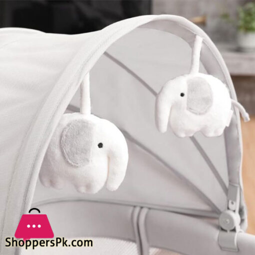 MASTELA DREAM STARLIGHT BEDSIDE BASSINET BABY SWING 0M+