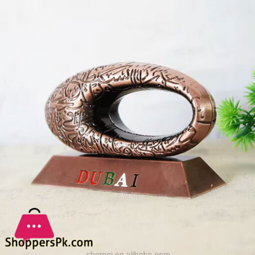 New Arrival Metal Crafts Arab Souvenirs Dubai Future Museum of the Model for Tourist Gift , 5 inches width