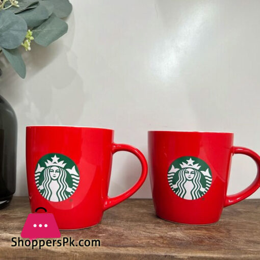 Starbucks Ceramic Mugs 370ml Set of 6