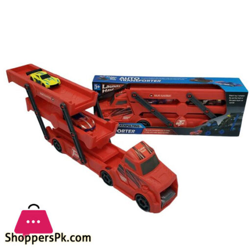 Transport Truck With Cars Playset For Kids