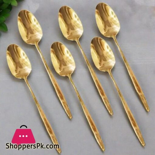 Table Spoon Set of 6pcs Gold DY-016