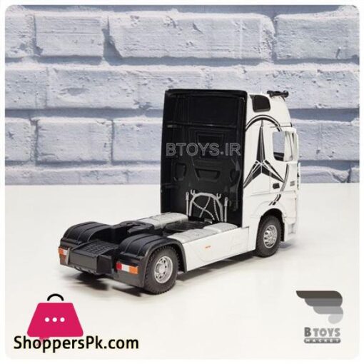 124 diecast Mercedes Benz actors truck trailer alloy model