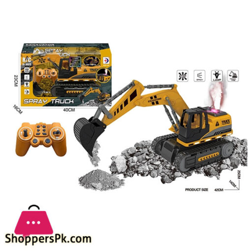 2.4G 12 Way Remote control spray engineering excavator