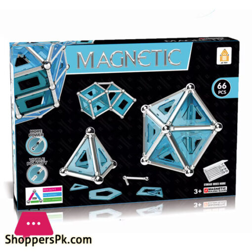 3D Crystal Magnetic Stick Puzzle Assembled Building Blocks Children's Toys