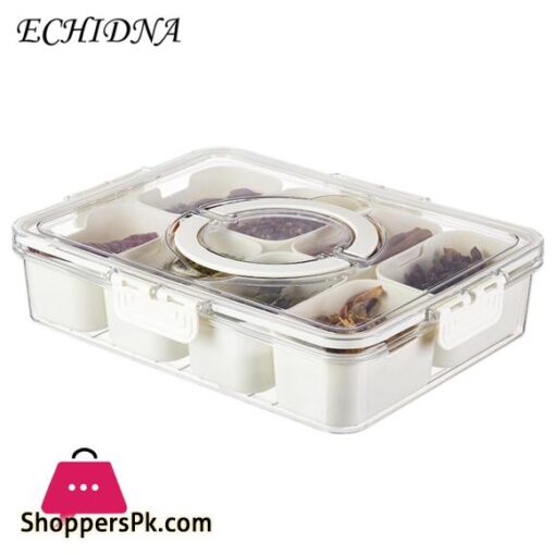 Spice Storage Box Seasoning Box Lid Food Grade Large Capacity Multi compartment Fresh keeping Salt Pepper Storage Kitchen Supplies Seasoning Container