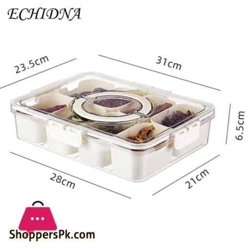 Spice Storage Box Seasoning Box Lid Food Grade Large Capacity Multi compartment Fresh keeping Salt Pepper Storage Kitchen Supplies Seasoning Container