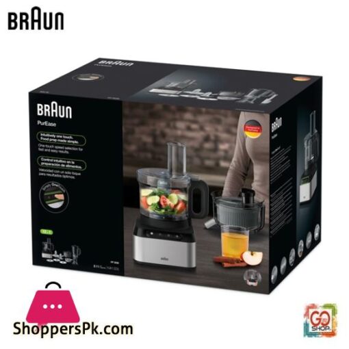 Braun Food Processor FP 3235 800W Juicer Blender Jug 1KG Bowl Chopper Grinder