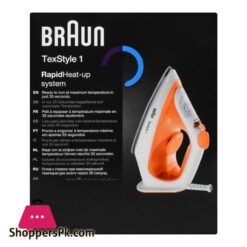 Braun Tex Style 1 Steam Iron SI 1009