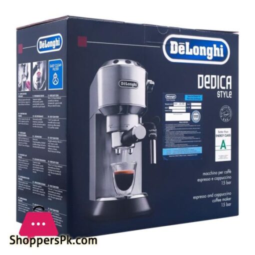 DeLonghi Dedica Style Espresso Cappuccino Coffee Maker EC 685