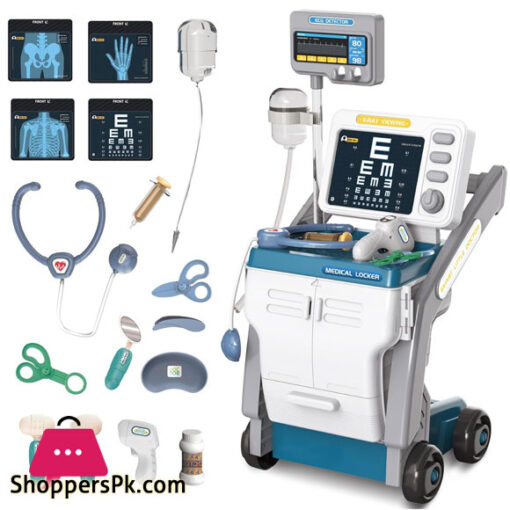 Doctor Kit 16 Accessories Pretend Medical Station Set