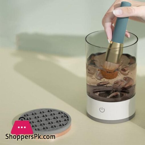 Electric Makeup Brush Cleaner Machine USB Automatic Cosmetic Brush Cleaner for All Sizes Beauty Makeup Brush