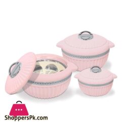 Hot Pot Set by Happy House Arizona H7 3Pcs Set Pink