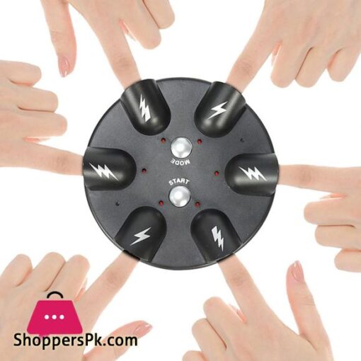 Interesting Electric Finger Game Machine Children Electric Shocking Tool Black