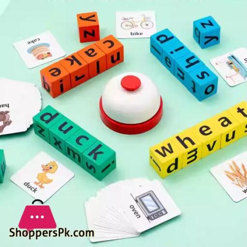 Odeez Learn and Play Alphabet Spelling Game for Kids 2 to 4 Players