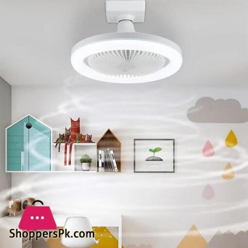 Modern Quiet Comfortable Ceiling Fan with Light and Remote Control Household Kitchen Bedroom Living Room Ceiling Fan Lights