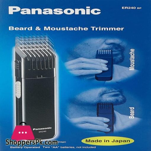 Panasonic Beard Mustache Trimmer for Men ER240 Made in Japan