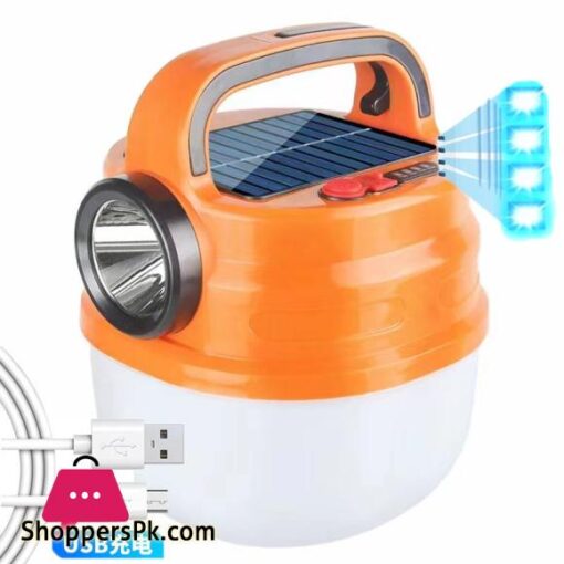 WholesaleledRechargeable Spherical Camping Lamp Solar Bulb Camping Lantern Household Indoor Emergency Lighting Lamp Super Bright