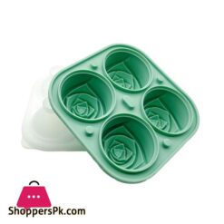 Thanstar Summer Silicone Ice Cube Molds Rose Flower Shape Ice Cream Tray Cocktails Reusable Icemaker Kitchen Accessories