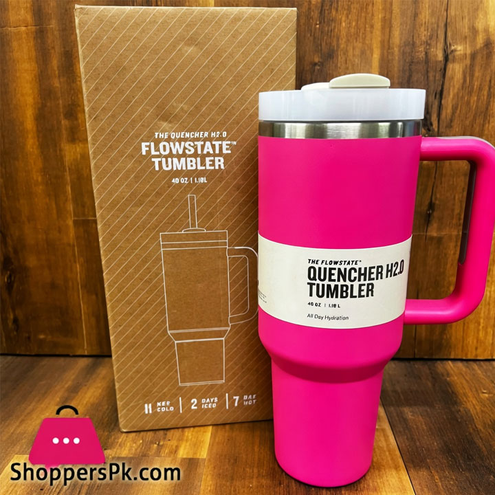 THE QUENCHER H2.0 FLOWSTATE TUMBLER 40 OZ