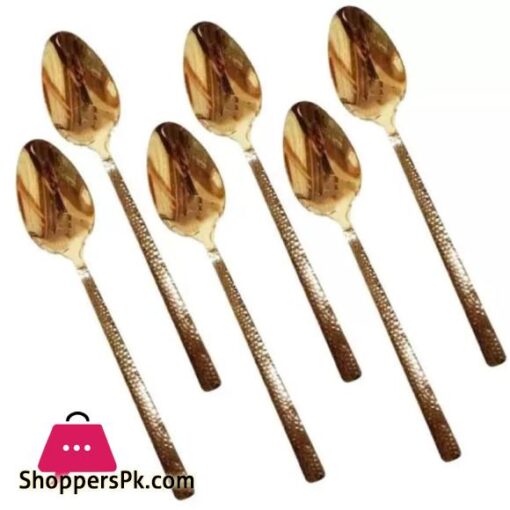 Table Spoon Set of 6pcs Gold DY-001