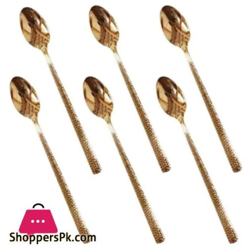 Tea Spoon Set of 6pcs Gold DY-003