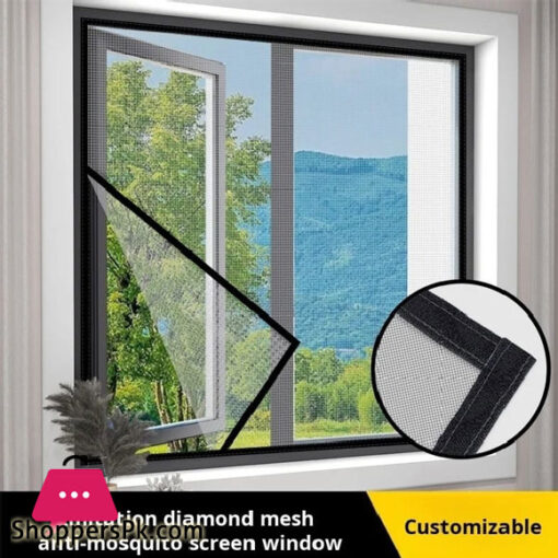 Anti-Insect Fly Bug Mosquito Door Window Curtain Net Mesh Screen Protector - 1.50m ×1.80 Meter