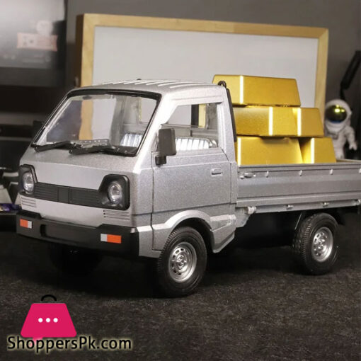 Die Cast Alloy Suzuki Small Truck Model for Boys Simulation Car Toy Shop Decoration Sound and Light