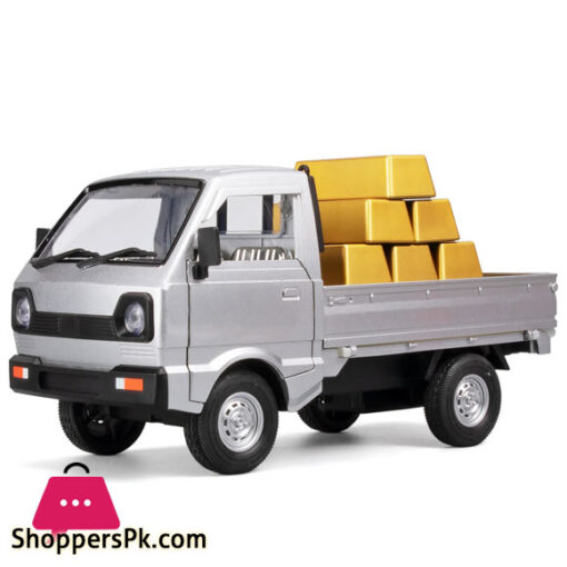 Die Cast Alloy Suzuki Small Truck Model for Boys Simulation Car Toy Shop Decoration Sound and Light