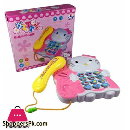 Hello Kitty Phone Battery Operated Toy 9908-1