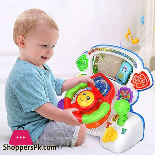 KIDDALE BABY MUSICAL STEERING WHEEL TOY