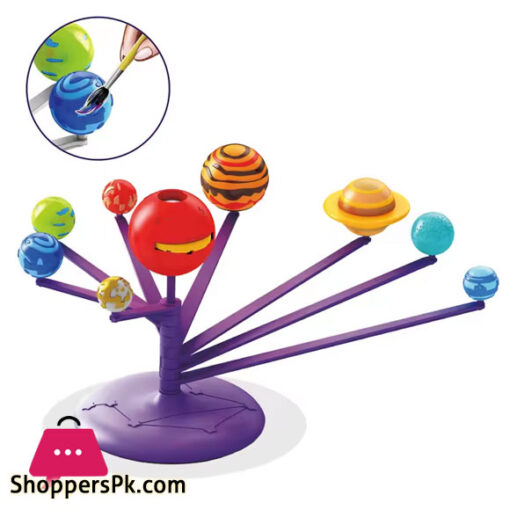 Kids 360 Solar System Rotating Planets Projections Galaxy Astronomy Science Exploration Planetarium Set for School Kids DIY Teaching Aid