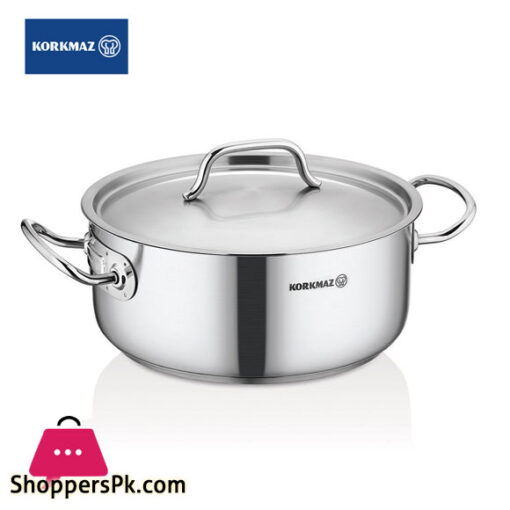 Korkmaz Proline Gastro Short Casserole 40x20 cm