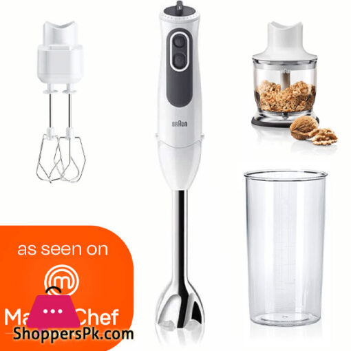 MultiQuick 3 Vario Hand blender MQ 3125B White