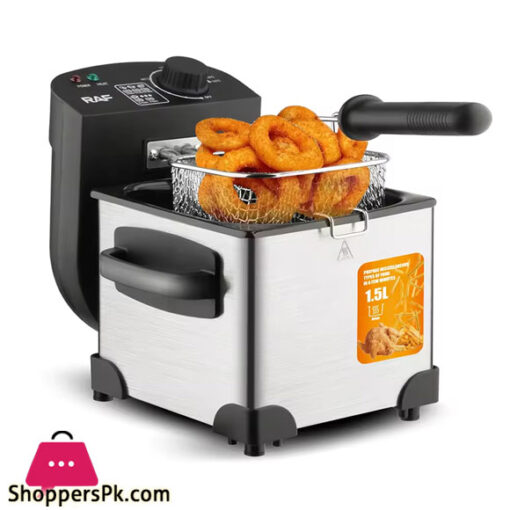 RAF Electric Fryer Stainless Polad Fryer 2000 W R.5229