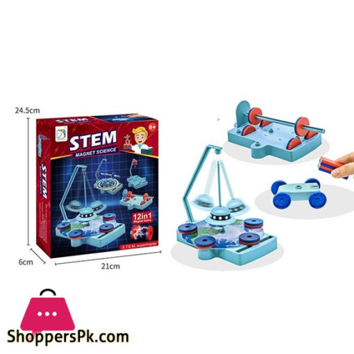 Science Toys Kids 12 in 1 Science Experiment Magnets Kits Educational Toys