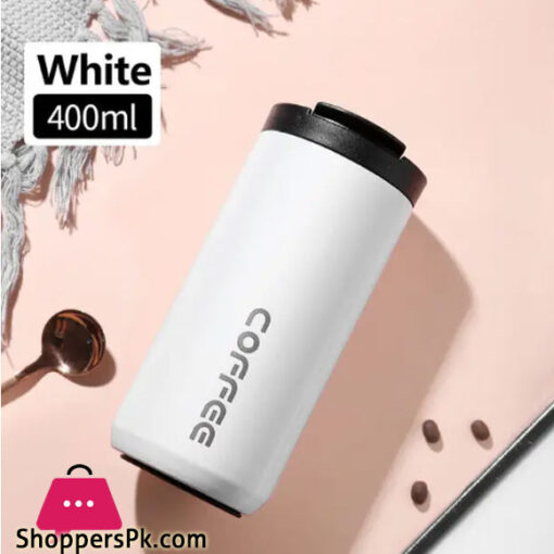 Stainless Steel Vacuum Insulated Thermos Coffee Mug 400ml