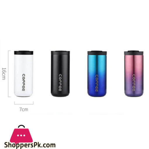 Stainless Steel Vacuum Insulated Thermos Coffee Mug 400ml