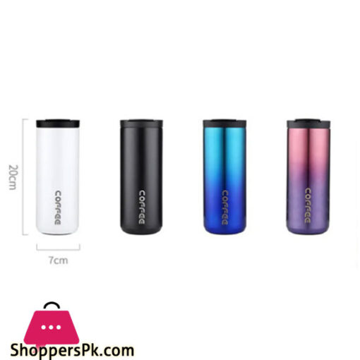 Stainless Steel Vacuum Insulated Thermos Coffee Mug 500ml