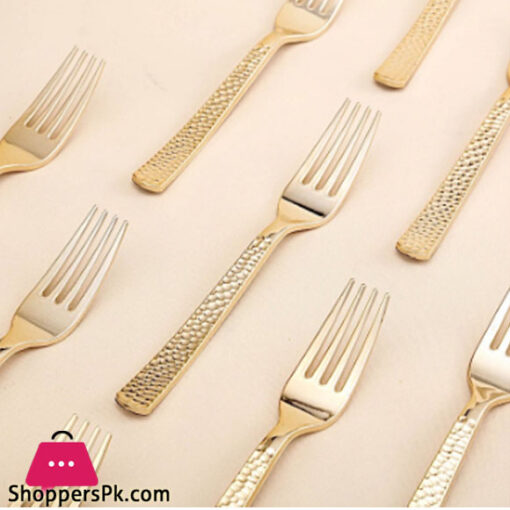 Table Fork Set of 6pcs Gold DY-002