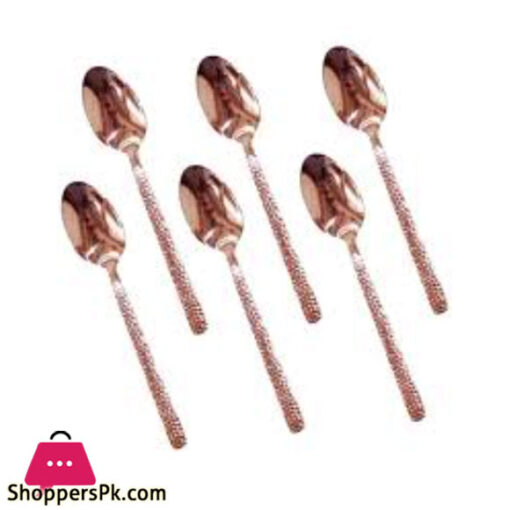 Tea Spoon 6 Piece Rose Gold DY-008