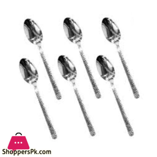 Tea Spoon 6 Piece Silver Set DY-012