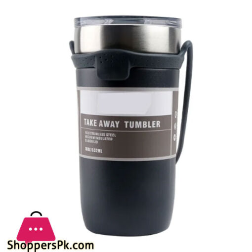 Tumbler Thermal Insulation Stainless Steel Vacuum Flasks Double Wall Drinkware 550ml