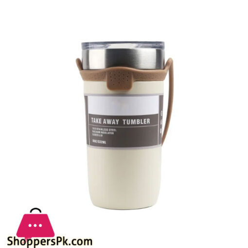 Tumbler Thermal Insulation Stainless Steel Vacuum Flasks Double Wall Drinkware 550ml