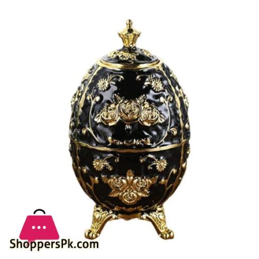 Toothpick Holder Crown Black SQ-005