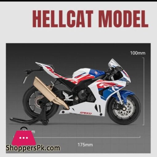 112 HONDA CBR 1000RR R Fire Blade Racing Motorcycle Model Diecast Alloy Metal Street Motorcycle Model