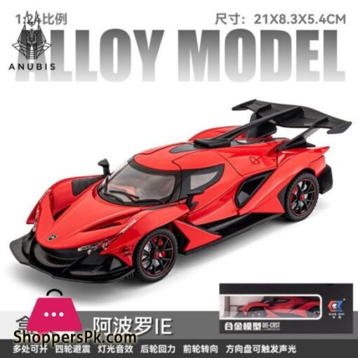 124 Diecast Apollo IE model alloy car light sounds